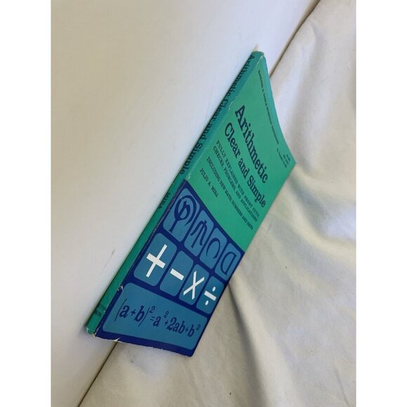 Arithmetic Clear & Simple Julia Mira 1966 PB Math Basics School Study Ed - Picture 3 of 10